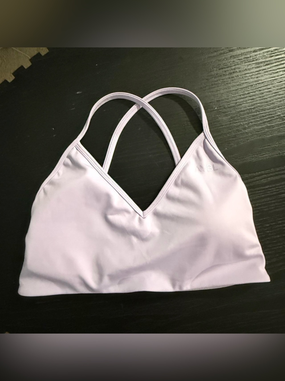 AYBL Lavender Double-Strap Sports Bralette